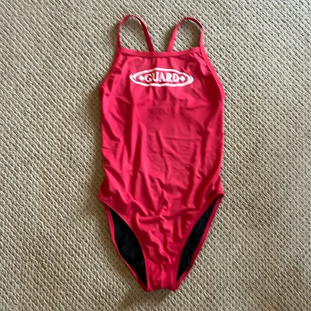 One Piece Lifeguard Swimsuit - Picture 1 of 3